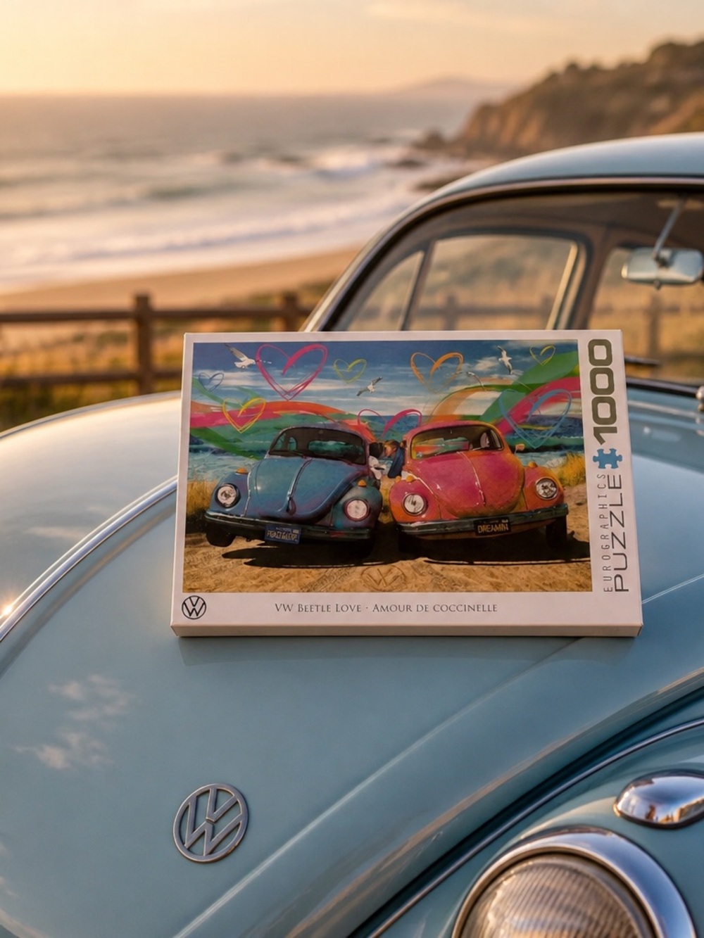 Eurographics 1000 Piece "VW Beetle Love" Puzzle